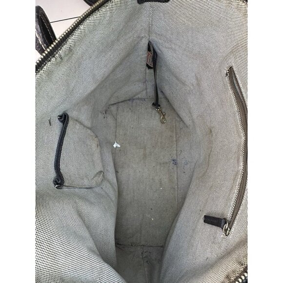 Dooney Bourke Brown Crescent Leather Purse Pebble Grain - Picture 10 of 12